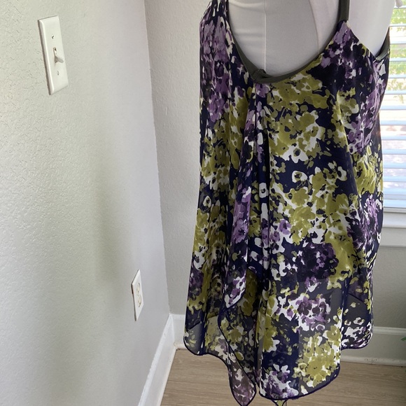 Joseph Ribkoff floral sleeveless top - Picture 5 of 8